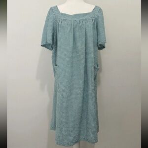 Vintage The Vermont Country Store Midi Dress / Nightgown Size 1X